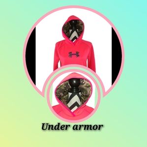 Girls Under Armour Pink Hoodie